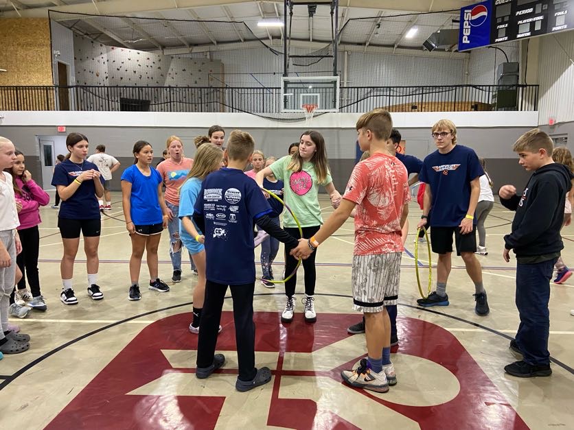 Youth with Hula Hoop