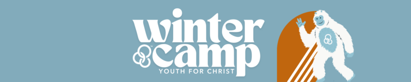 high school winter camp logo