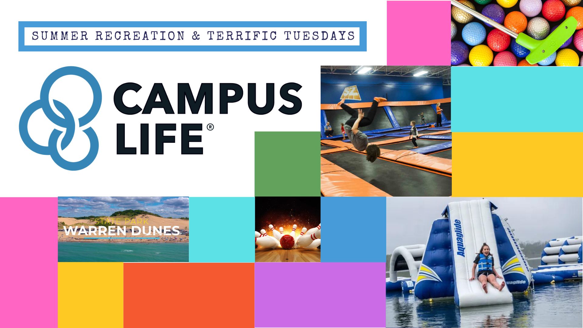 Flyer for Summer Activities