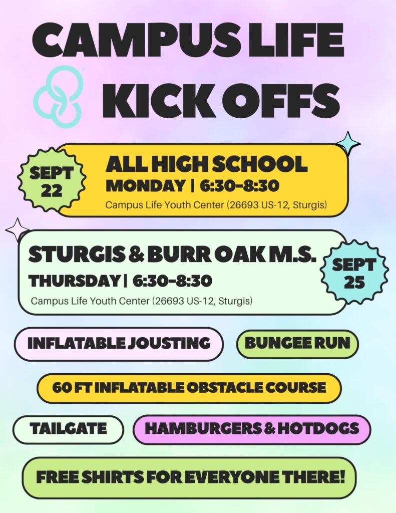 Campus Life Kick Off Flyer